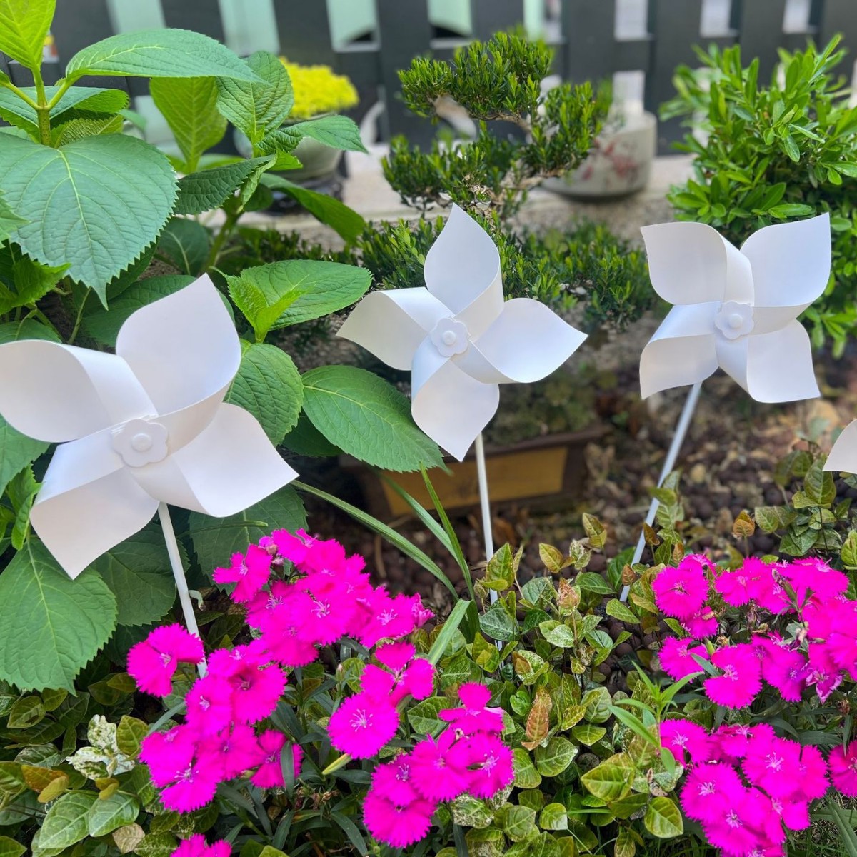 Cross-Border Blank Windmill Outdoor Colorful Windmill DIY Painting Handmade Toys Toddler Graffiti Art Small Gifts