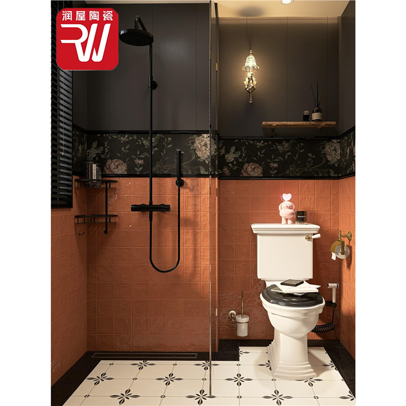 Colored Bright Glazed Glazed Plaid Tiles 600X1200 Kitchen Bathroom Wall Tiles Blue Pink Background Wall Tiles