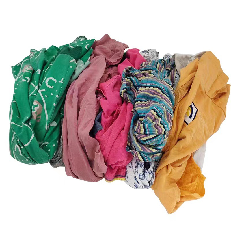 Manufacturer's Variegated Machine Wiping Cloth, Pure Cotton Industrial Flower Rag, Pure Cotton Waste Cloth Rag, White Rag, Absorbs Water and Oil