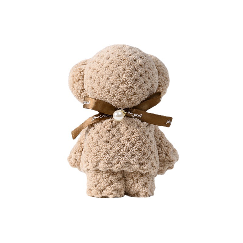 Bear Style Towel Warp Knitted Coral Fleece Pineapple Pig Soft Water Absorption Festival Return Gift Daily Wedding Ceremony