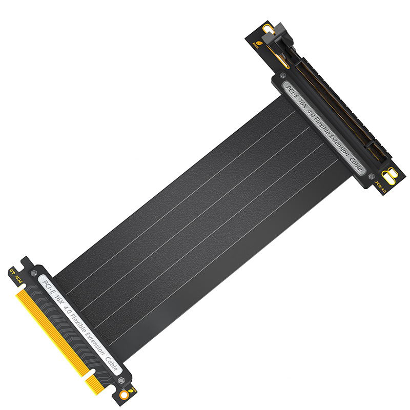 PCI-E4.0 16X extension adapter cable 16X PCI-E4.0 extension cable full speed stable and fixed length