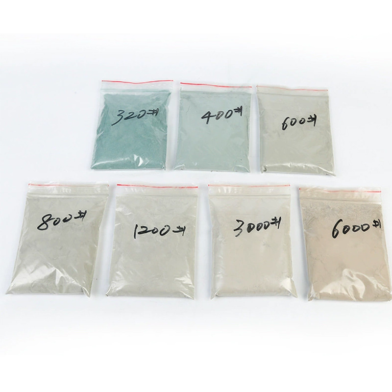 Manufacturer Supplies Green Silicon Carbide for Sandblasting, Silicon Carbide Micropowder, Optical Grinding Ceramic Grinding Tool, Silicon Carbide