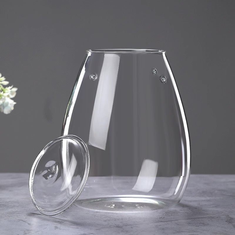 Glass bottle landscape natural tropical mini desk small decoration aquarium Moss ecological bottle