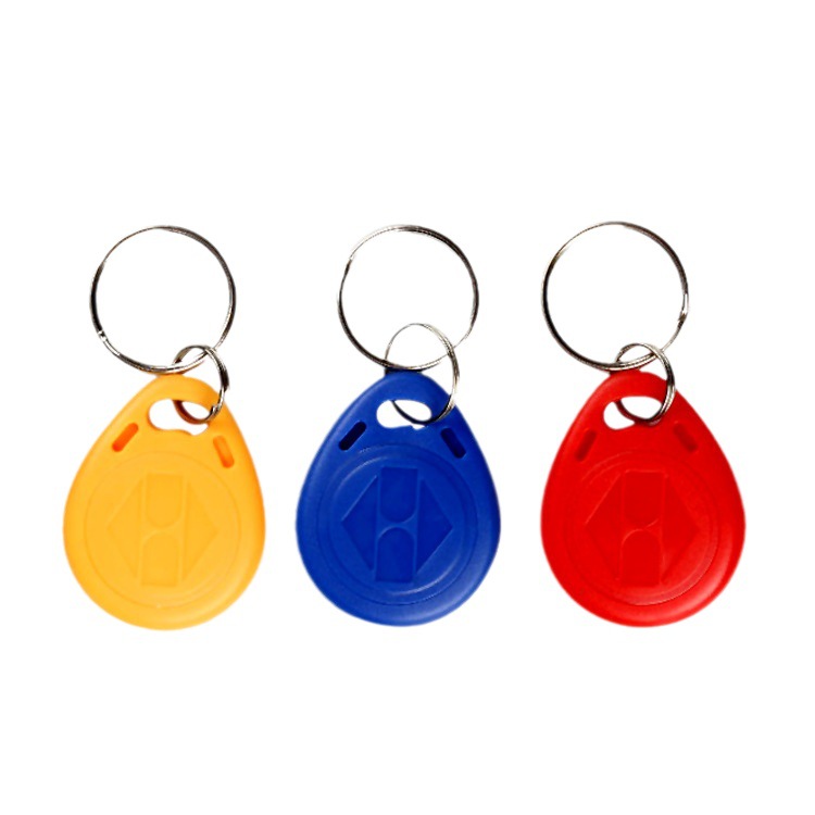 id replicable card T5577 copy card access control id repeated erasure key chain 125K induction button encryption card