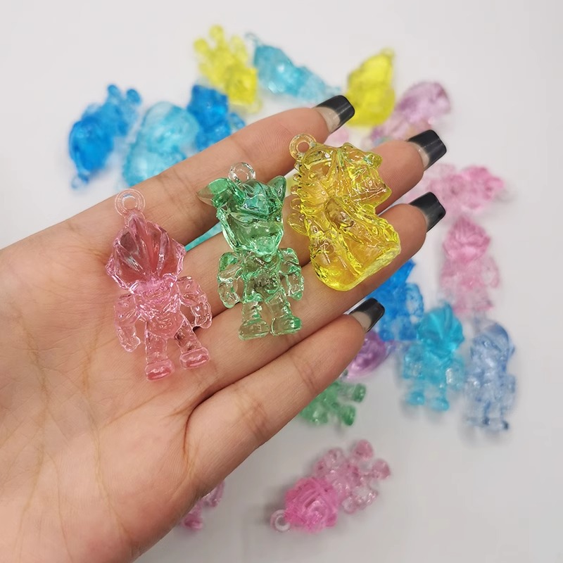 Luminous Blind Bag Small Toy Small Animal Mini Cute Independent Packaging Stereo Model Luminous Artificial Cartoon Random