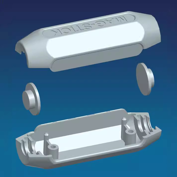 Cross-border children's educational change early education magnetic bar accessories wholesale strong magnetic magnetic magnetic magnetic assembly building blocks toys