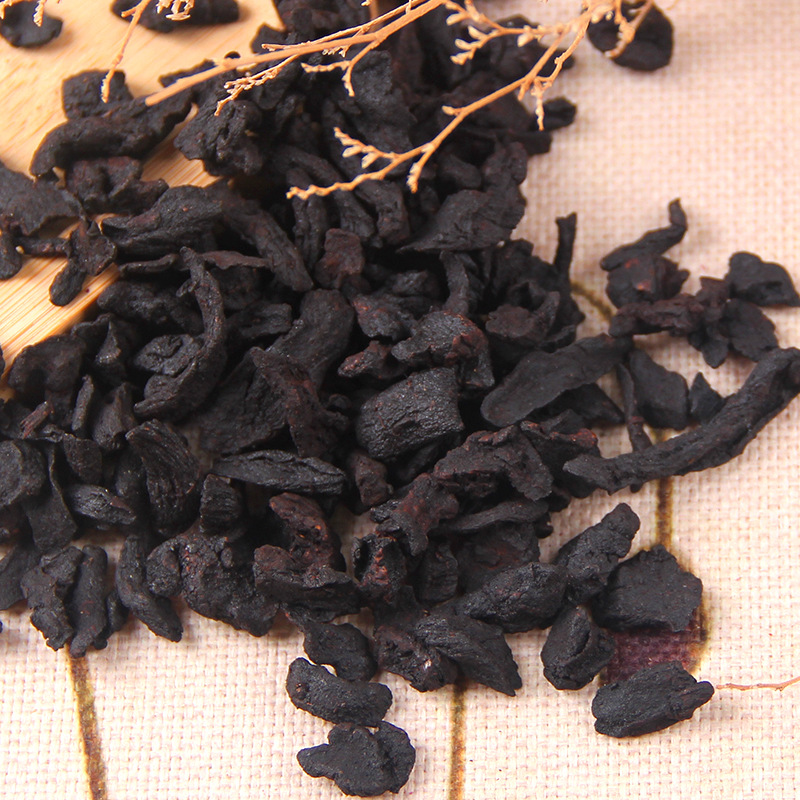 Polygonatum Japonica Tea Wholesale Roasted Polygonatum Japonica Small Particles Polygonatum Japonica Tea Nine-Steamed Nine-Boiled Roasted Polygonatum Japonica Slices Tea Bulk Medicine and Food Homologous