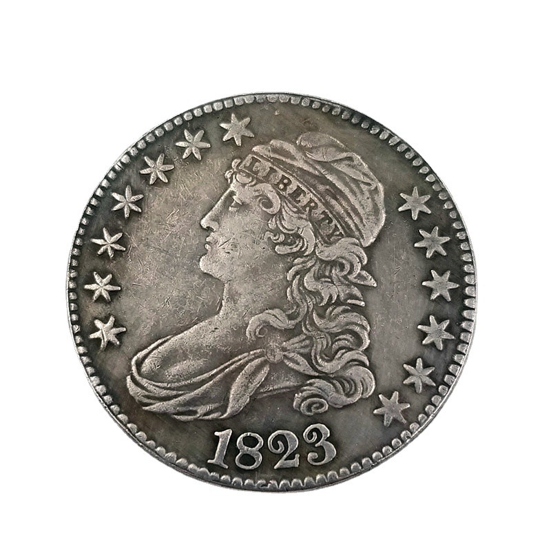 American 50C Statue of Liberty Commemorative Coin (1807-1836) Antique Crafts