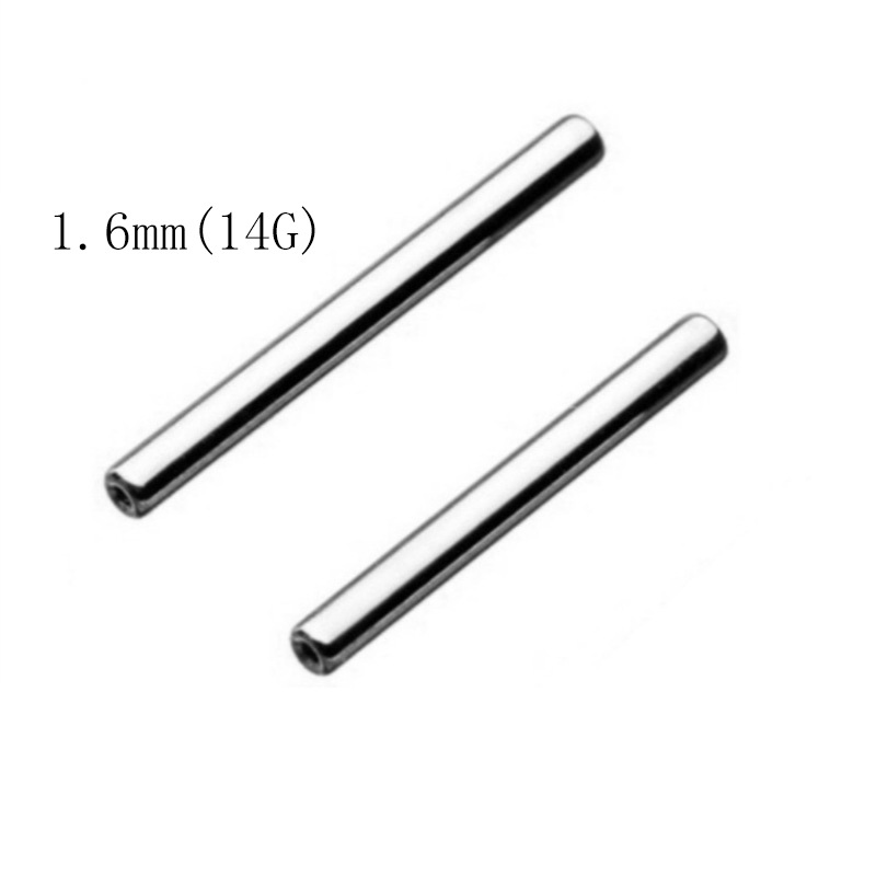 F136 titanium alloy tongue nail lip nail ear nail ear bone nail eyebrow nail G23 straight rod accessories human body puncture jewelry