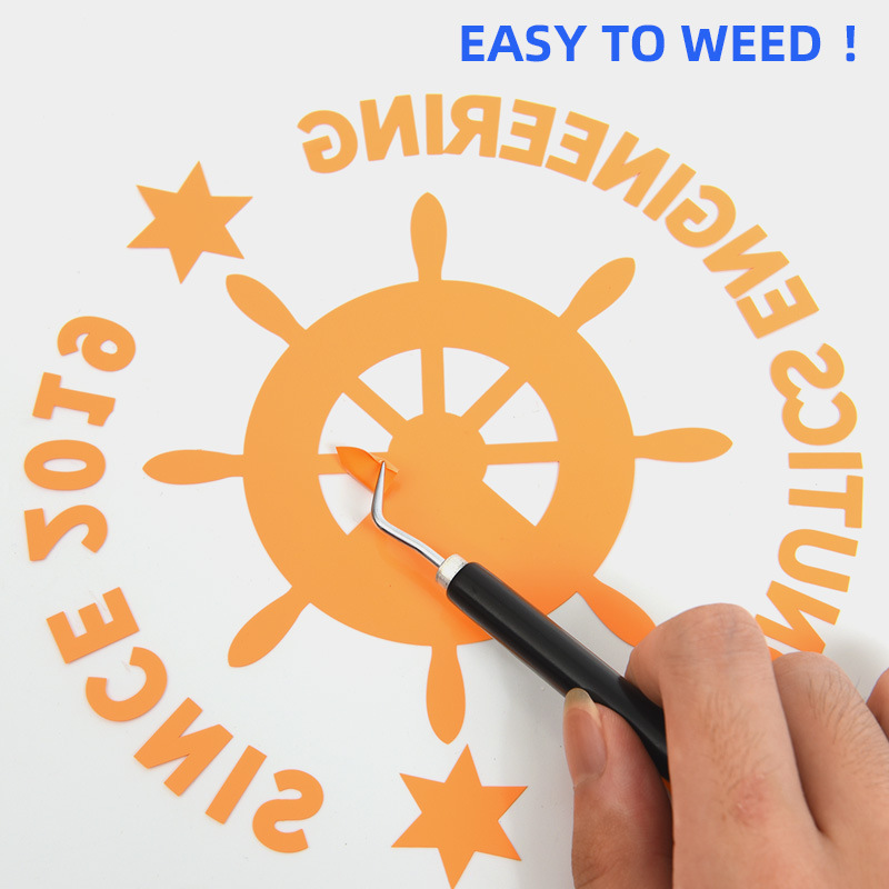 Guangyin Tong brand thermal transfer lettering film PVC K series back adhesive lettering film clothing thermal film 61 wide hot stamping film