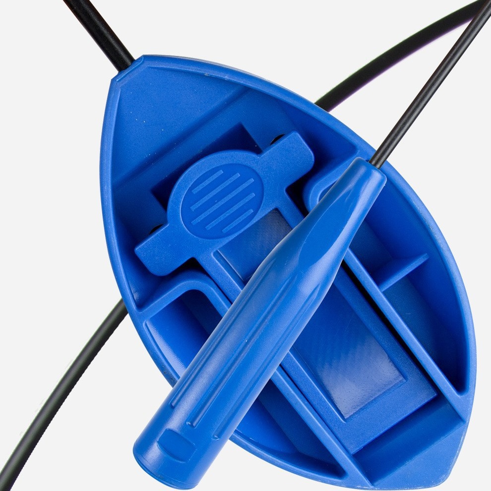 Packing belt tray belt threading device into little mouse manual belt threading device non-bending waist packing machine button auxiliary PET