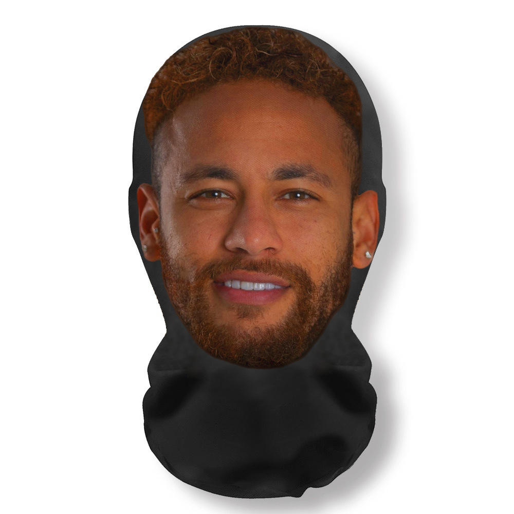Kobe James Jordan Curry Face Performance Spoof Tricky Headgear Full Face 3D Mask Balaclava