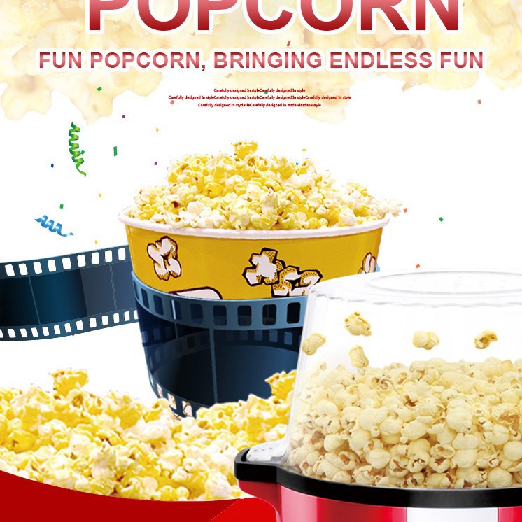 European Standard Household Fully Automatic Popcorn Machine Mini Household Appliances Popcorn Machine Household R9003