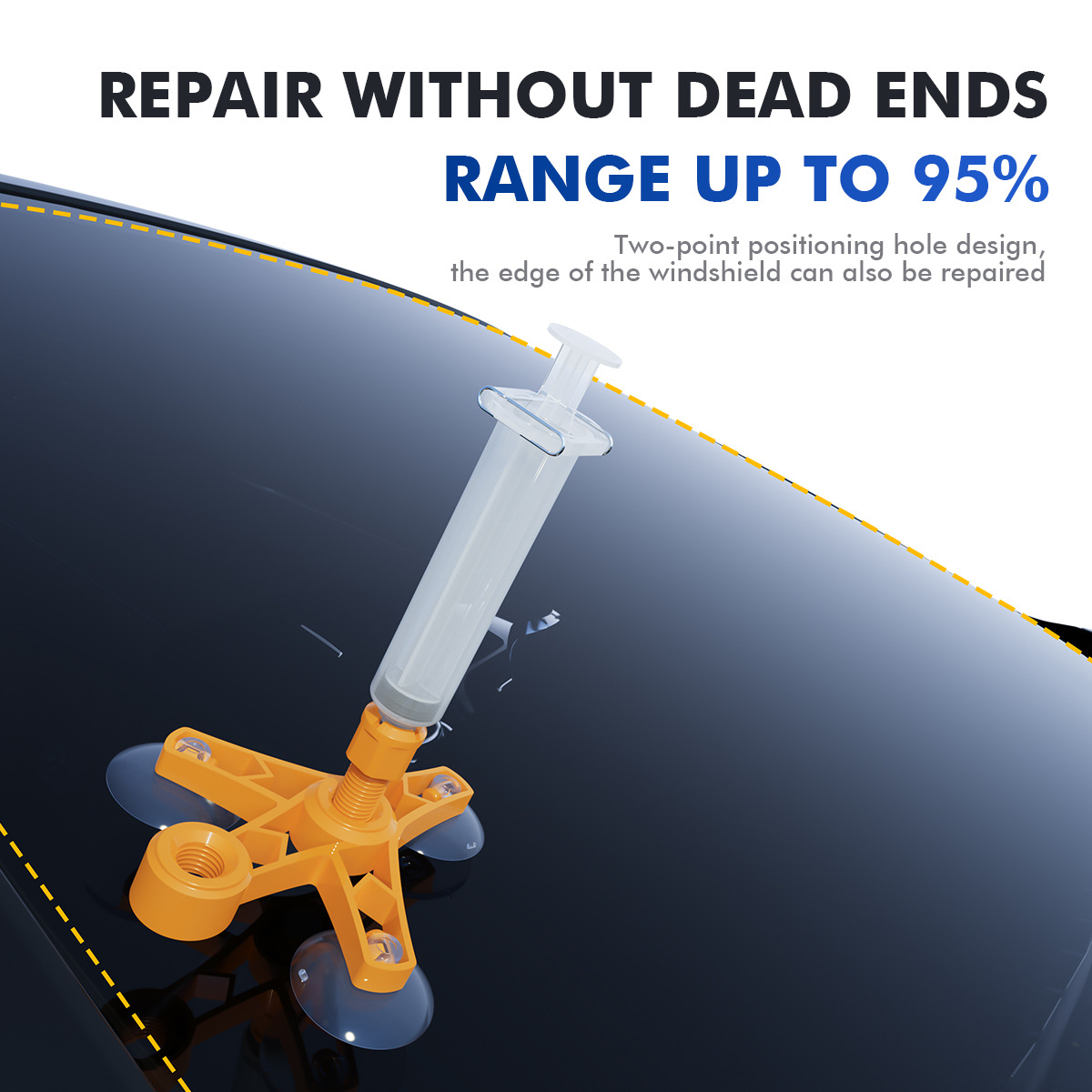 Glass Repair Liquid Traceless Car Front Windshield Crack Scratch Quick Repair Handy Gadget Amazon Hot Sale