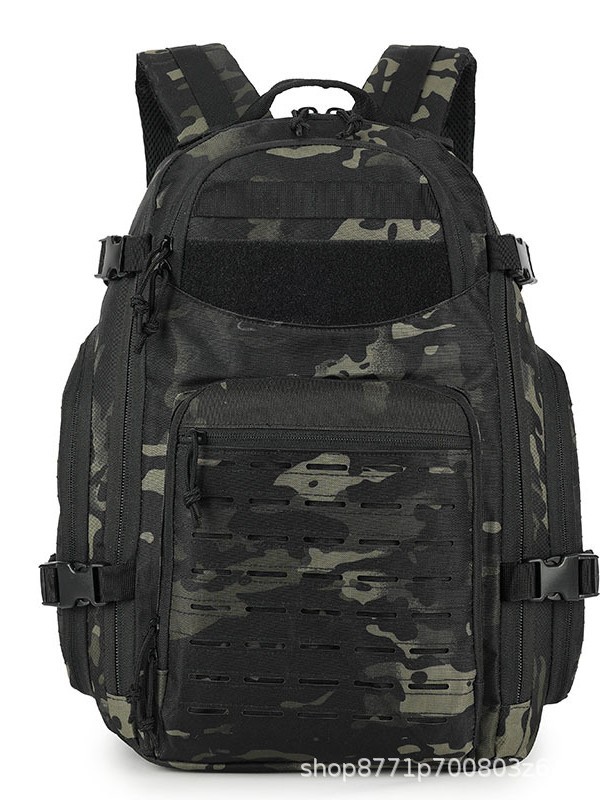 New Shoulder Tactical Camouflage Backpack Mountaineering Camping Large Capacity Bag Cycling Backpack Outdoor Tactical Backpack Wholesale