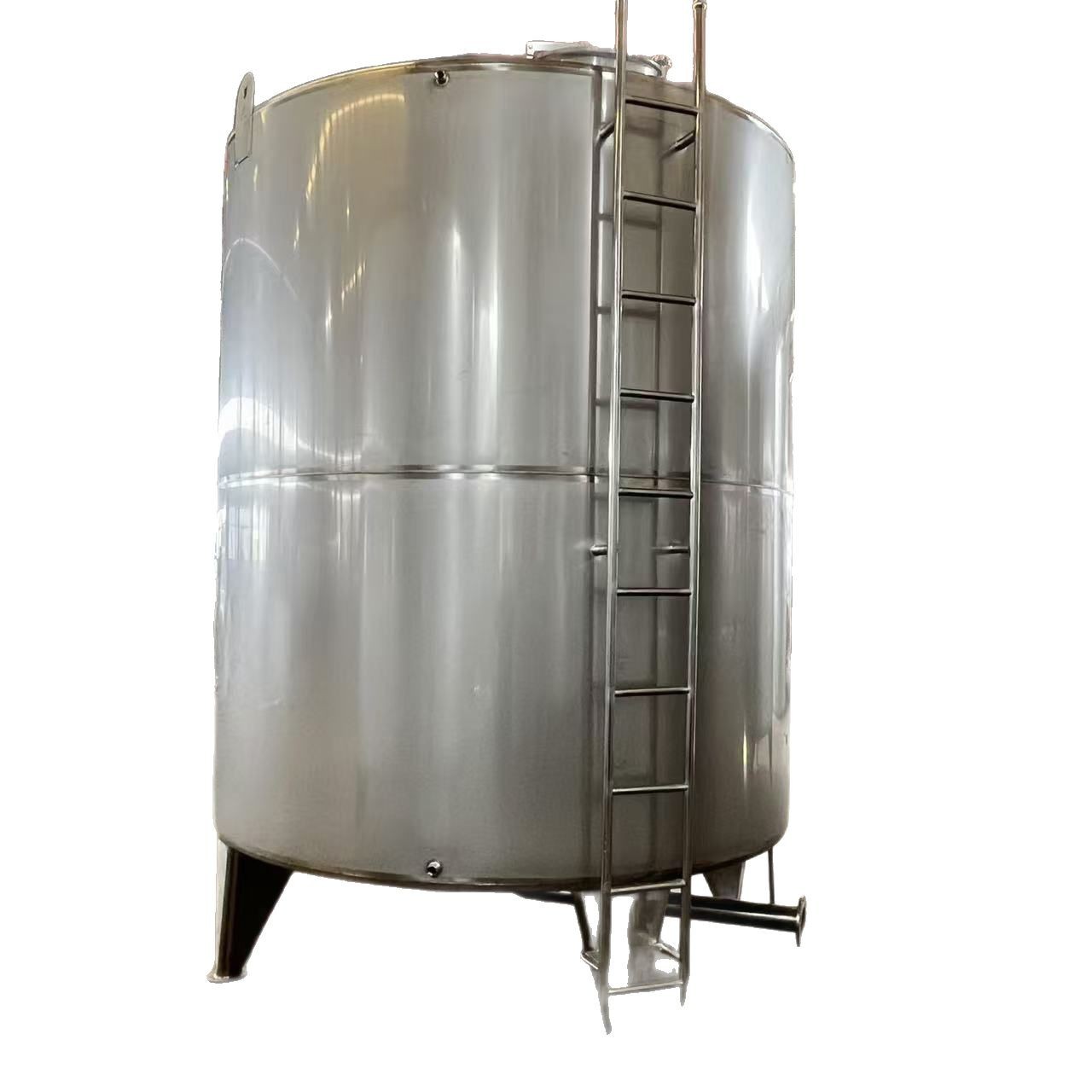 Factory Direct Sales 304 Stainless Steel Wine Storage Tank Sealed Tank Storage Tank White Steel Wine Tank Stainless Steel Oil Storage Tank