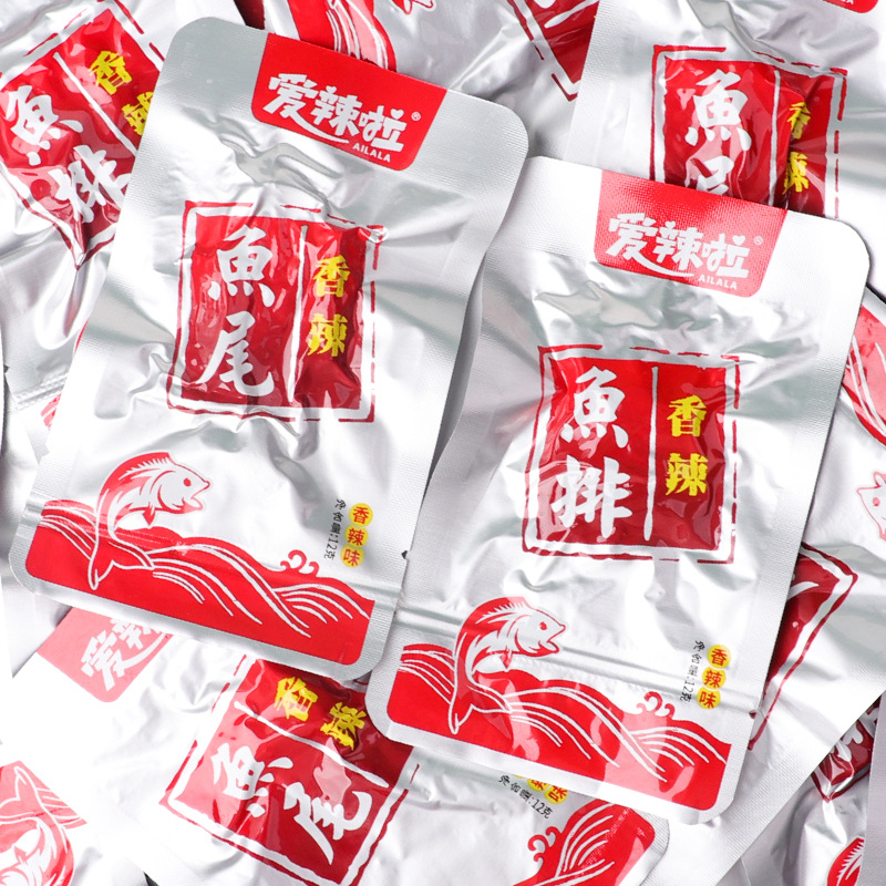 Острая рыба стейк хвост рыбы супер острый хунаньский деликатес готовая к употреблению закуска оптом