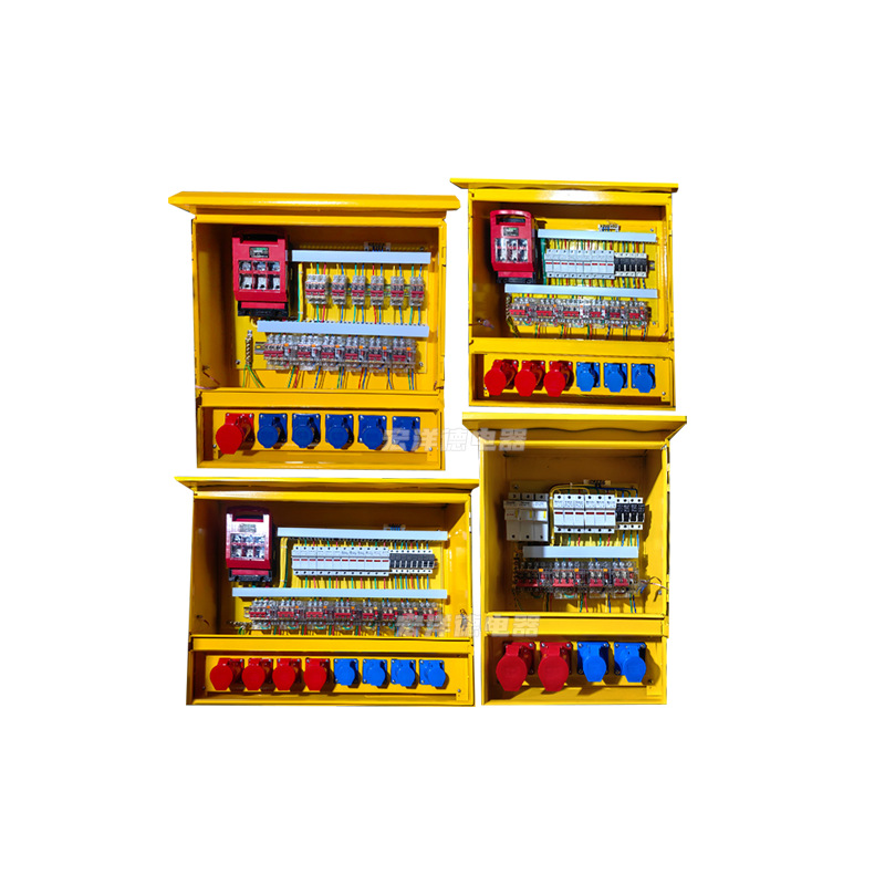 Industrial waterproof aviation plug positive socket distribution box 4 plug 6 plug 8 plug 10 plug temporary construction building distribution cabinet