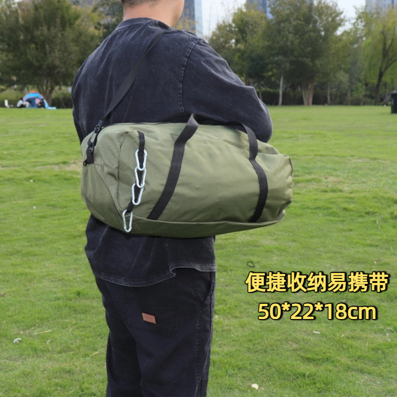 Folding Bed Widened to 90 Cm, Aluminum Alloy Portable Camping Tent, Self-Driving Tour Camping Cot, Foldable