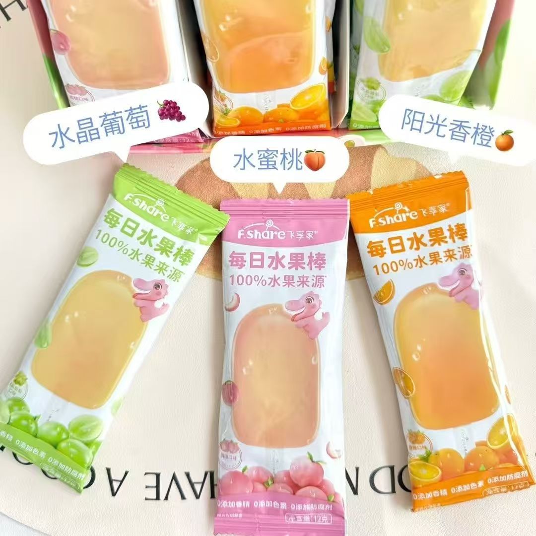 Feixiangjia Daily Fruit Bars 100% Fruit Mixed Bags (12g*30) No Additive Fruit Bars