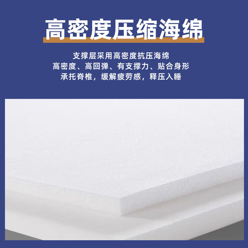 Cross-Border Independent Spring Mattress Hotel Project Compressed Roll-Packed Mattress Memory Foam Simmons Hilton Mattress