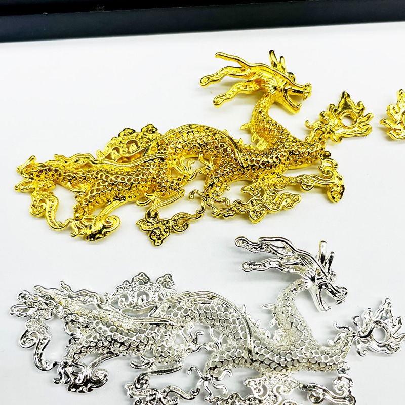 Древний стиль шпилька в парах дракон DIY ювелирные аксессуары корона для волос шаги раскачивающаяся шпилька аксессуары для волос материалы прямая продажа с завода