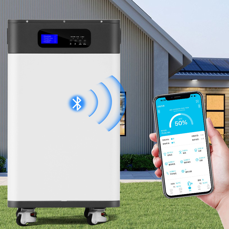 15-Kilowatt-Hour Household Photovoltaic Storage Inverter All-In-One Unit with Large-Capacity Lithium Iron Phosphate Energy Storage Battery for Home Use