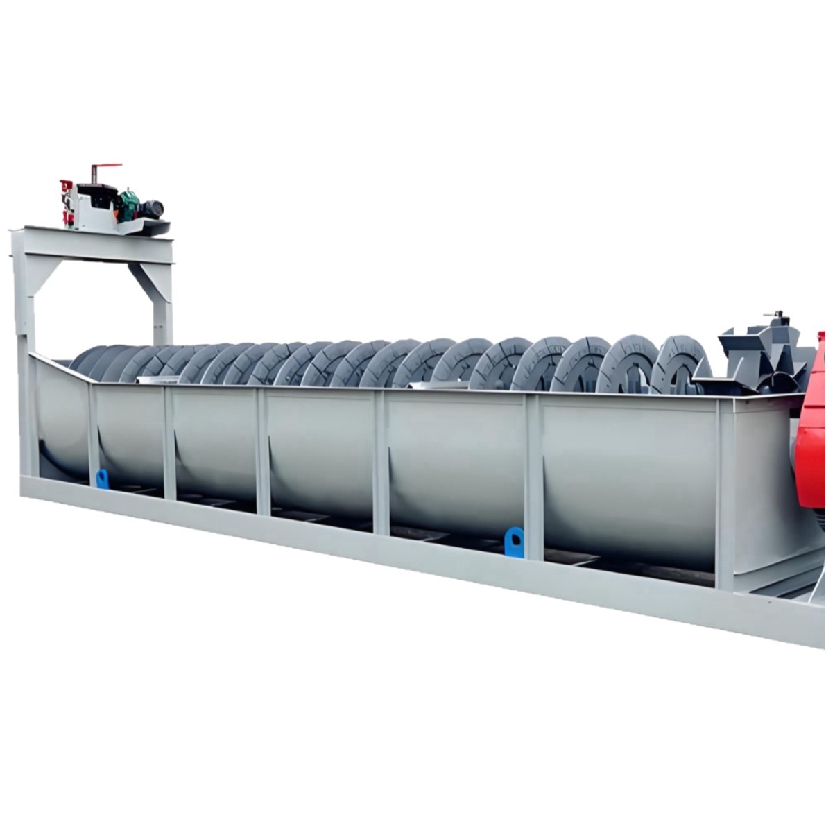 Spiral Classifier Automatic Spiral Sand Washing Machine Equipment Small Loss of Fine Sand Mining Spiral Classifier