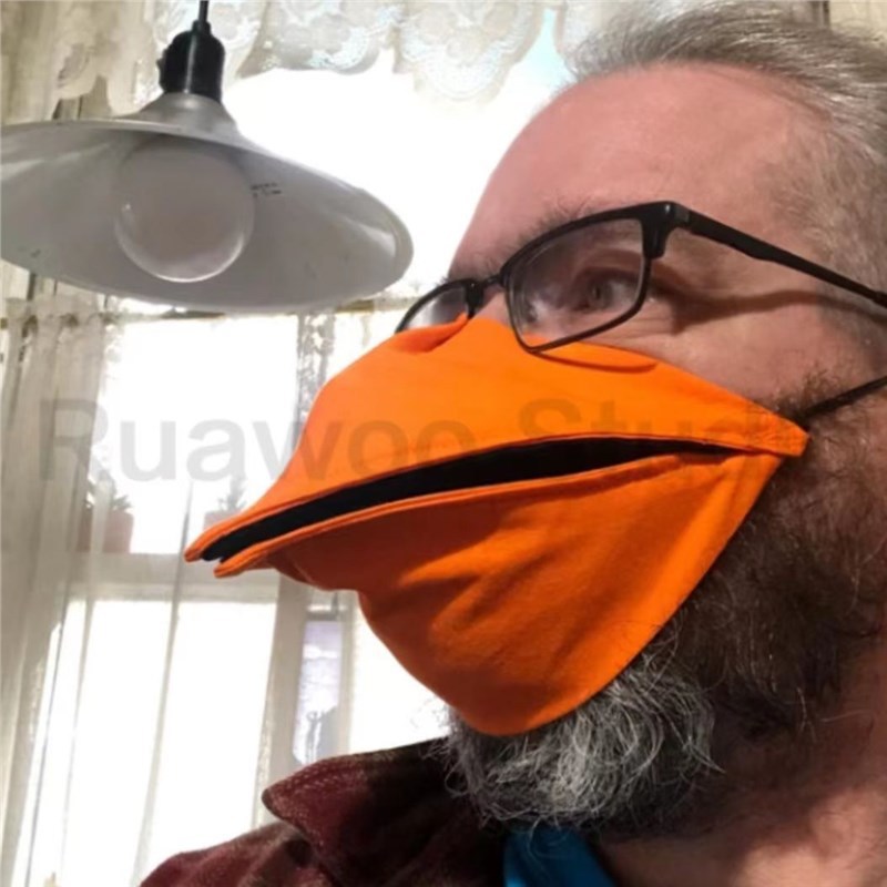 Trendy 3D Creative Movable Animal Mouth-Shaped Masks Furry Cute Cosplay Popular Overseas