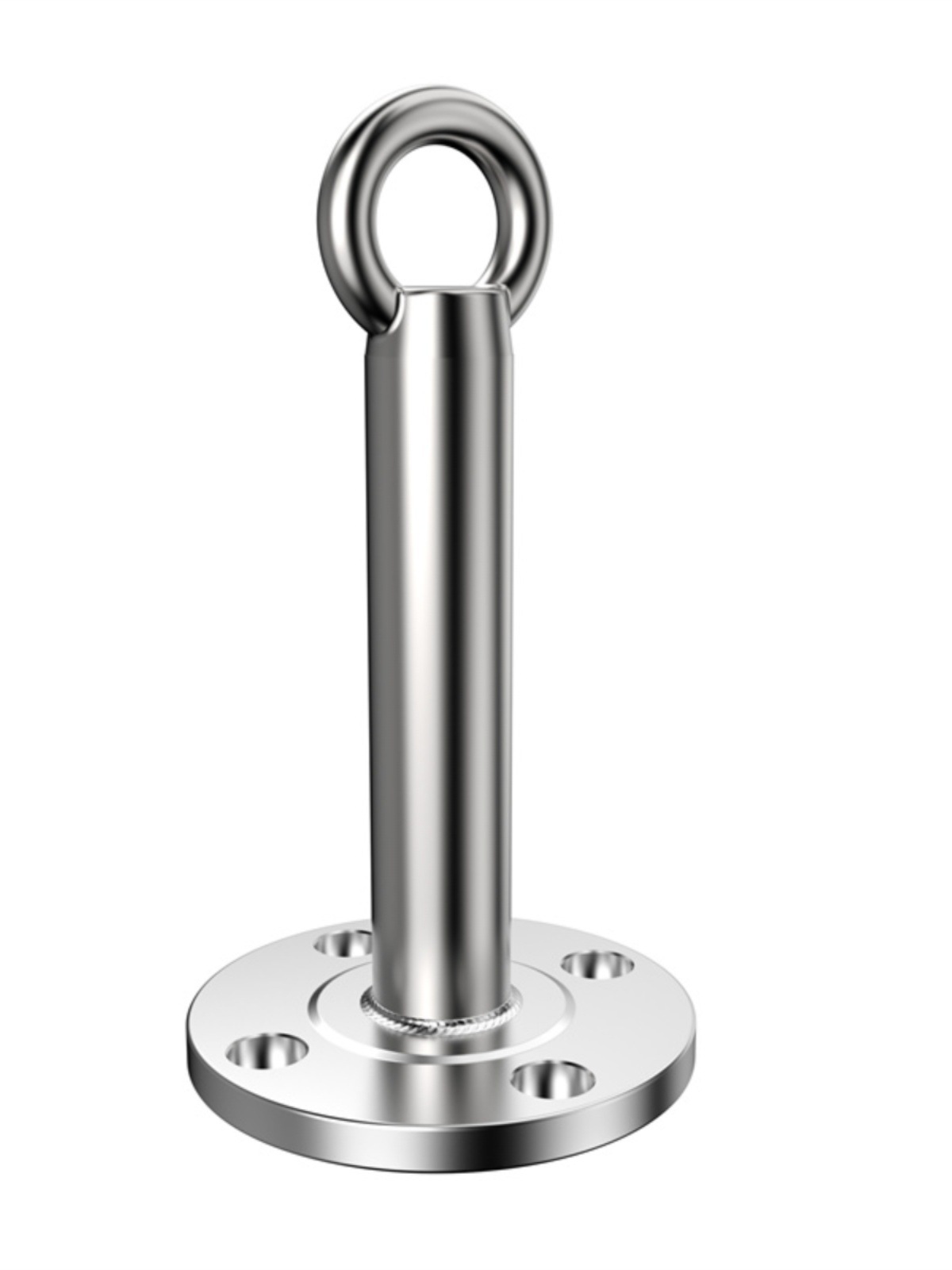 304 Stainless Steel Ceiling with Extended Hook Extra Long Bag Rack Aerial Yoga Hammock Fixed Plate Hook