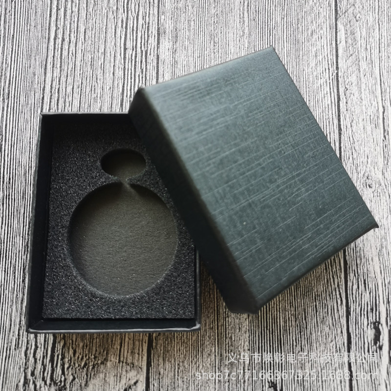 Готовая упаковка для карманных часов, оптовая черная коробка для карманных часов, картонная коробка, трансграничная большая коробка для карманных часов