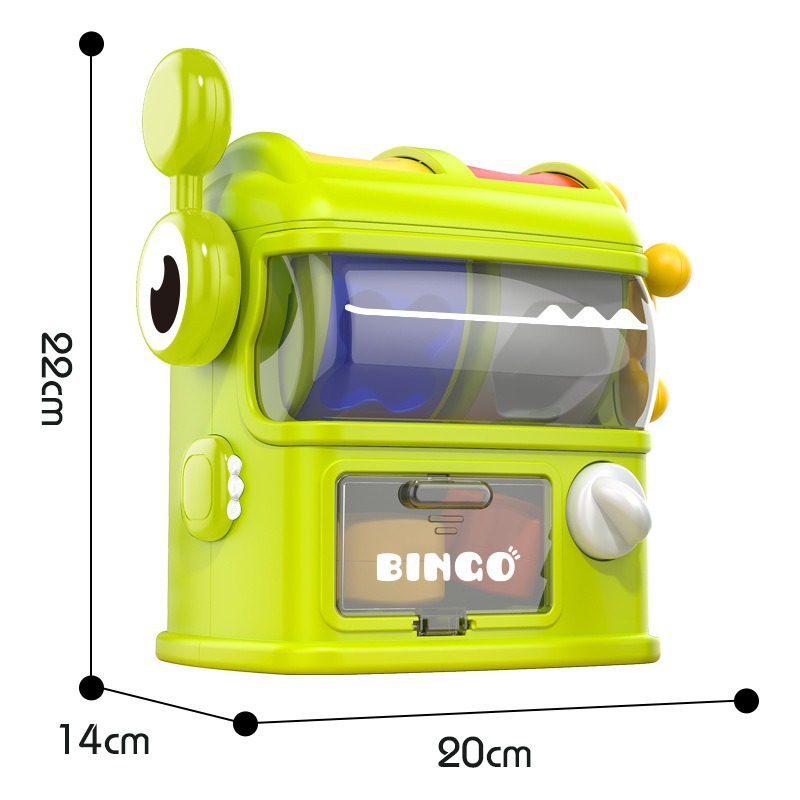 Cross-border children's dinosaur shape matching game machine baby exercise hand-eye coordination color cognitive educational toys