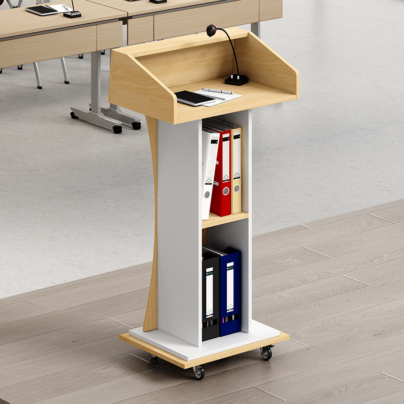 Speech Podium, Podium, Reception Desk, Consultation Desk, Conference Room, Lecture Hall, Movable Lectern, Host Desk