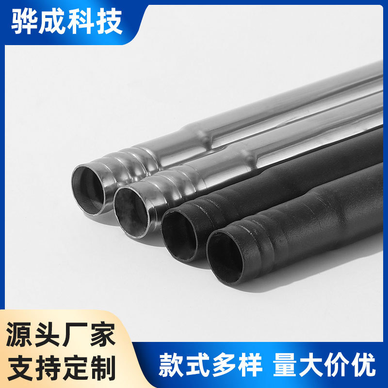 Трубка для швабры из нержавеющей стали, свариваемая, лазерная резка, телескопическая, полированная, расширенная, полая резьбовая круглая труба