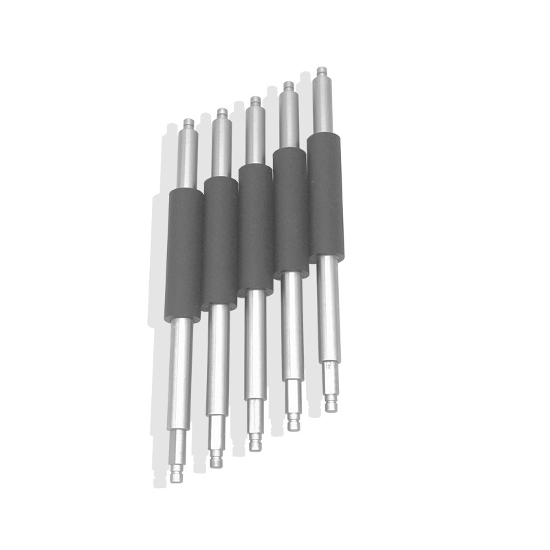 Manufacturer Wholesale Printing Rubber Roller Printer Rubber Shaft Huizhou Nitrile Rubber Roller Composite Coated Shaft Core Accessories