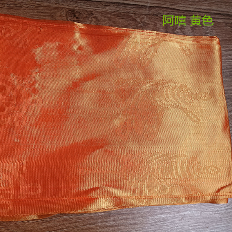 Factory price: Xi Lang Zun Hada Eight Treasures Dark Jacquard Tashi Delek Five-color Qi Xizang Mongolian Gifts for Hada