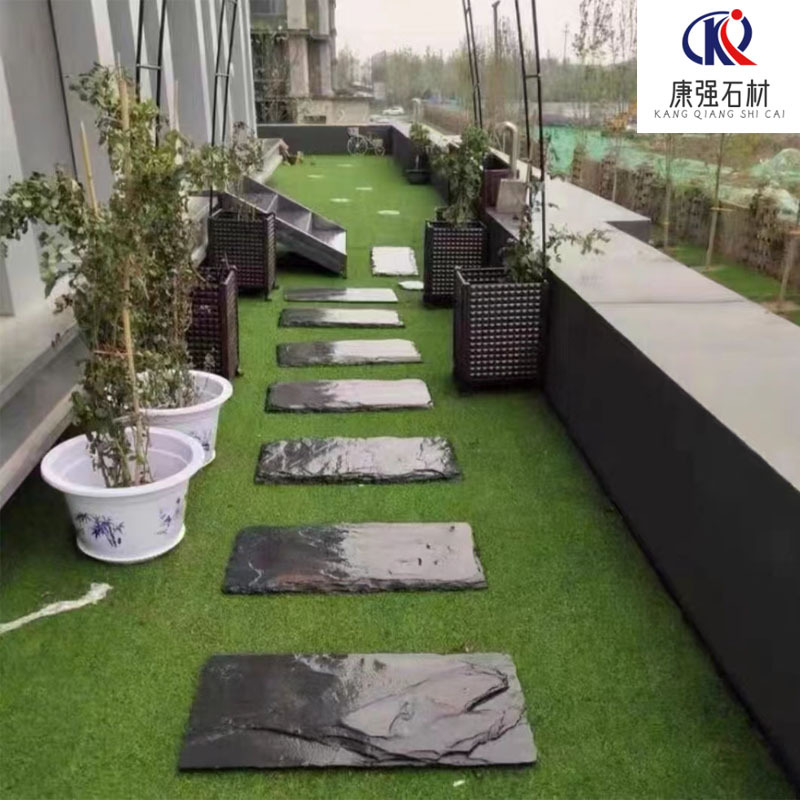 Bluestone Stepping Stone Asymmetrical Stepping Garden Courtyard Stepping Stone Outdoor Natural Non-Slip Stepping Stone Paving Stone