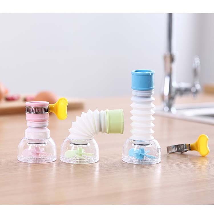 Kitchen faucet shower telescopic nozzle water shower rotating splash shower household water saver wholesale