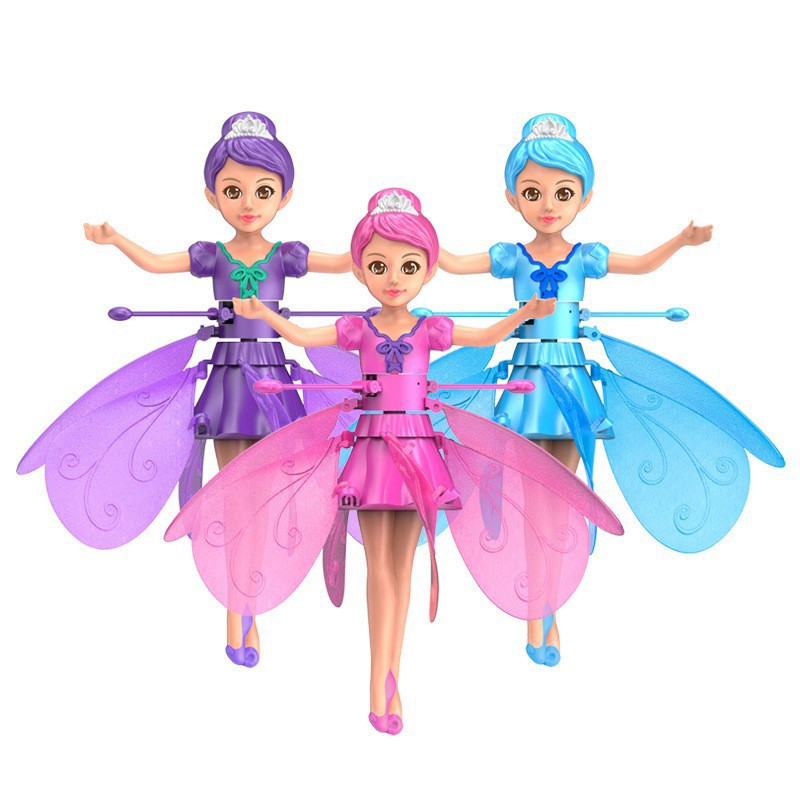 Cross-Border Same Style Induction Fairy Gesture Induction Suspended Fairy Aircraft Street Stall Hot Selling Children's Toys Wholesale