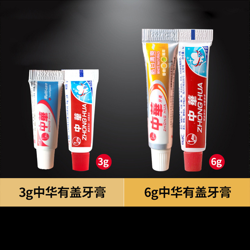 Travel portable disposable small toothpaste 6G Hotel Hotel hostel special Mini 3G * 100 Wholesale