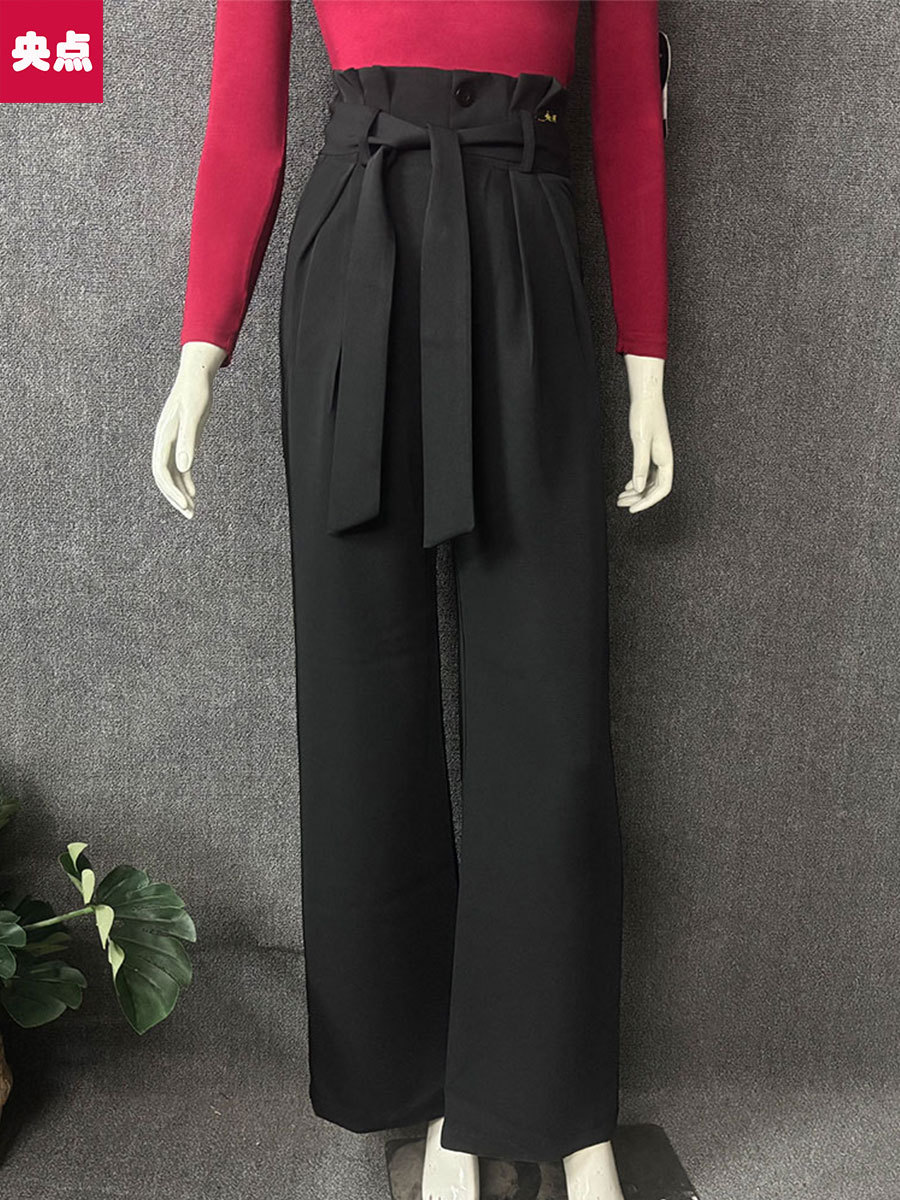 Latin Dance Bloomers Modern Dance Ballroom Dance Performance Square Dance Straight Slimming Dance Practice Pants