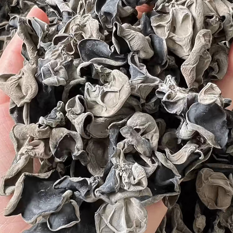 In-Stock Black Fungus from Northeast China, Dried Small Bowl of White Mountain Basswood Wild Autumn Fungus, Thick and Rootless