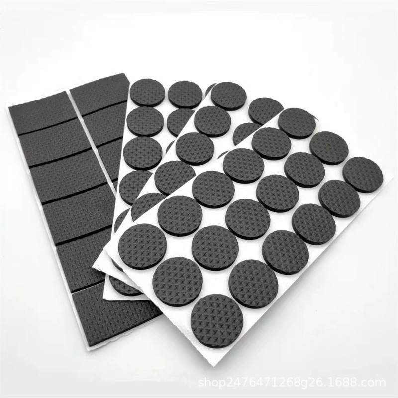 Non-Slip Rubber Pad Black Eva Sponge Foam Gasket Gasket Eva Electromechanical Shock-Absorbing Foot Pad Double-Sided Adhesive Single-Sided Adhesive