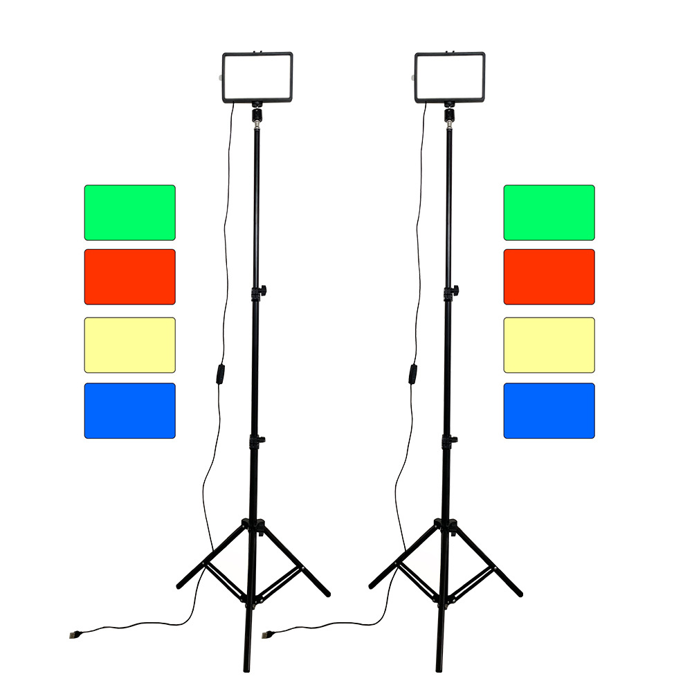regular three-color square can add color change four-color photography fill light video fill light photography lamp
