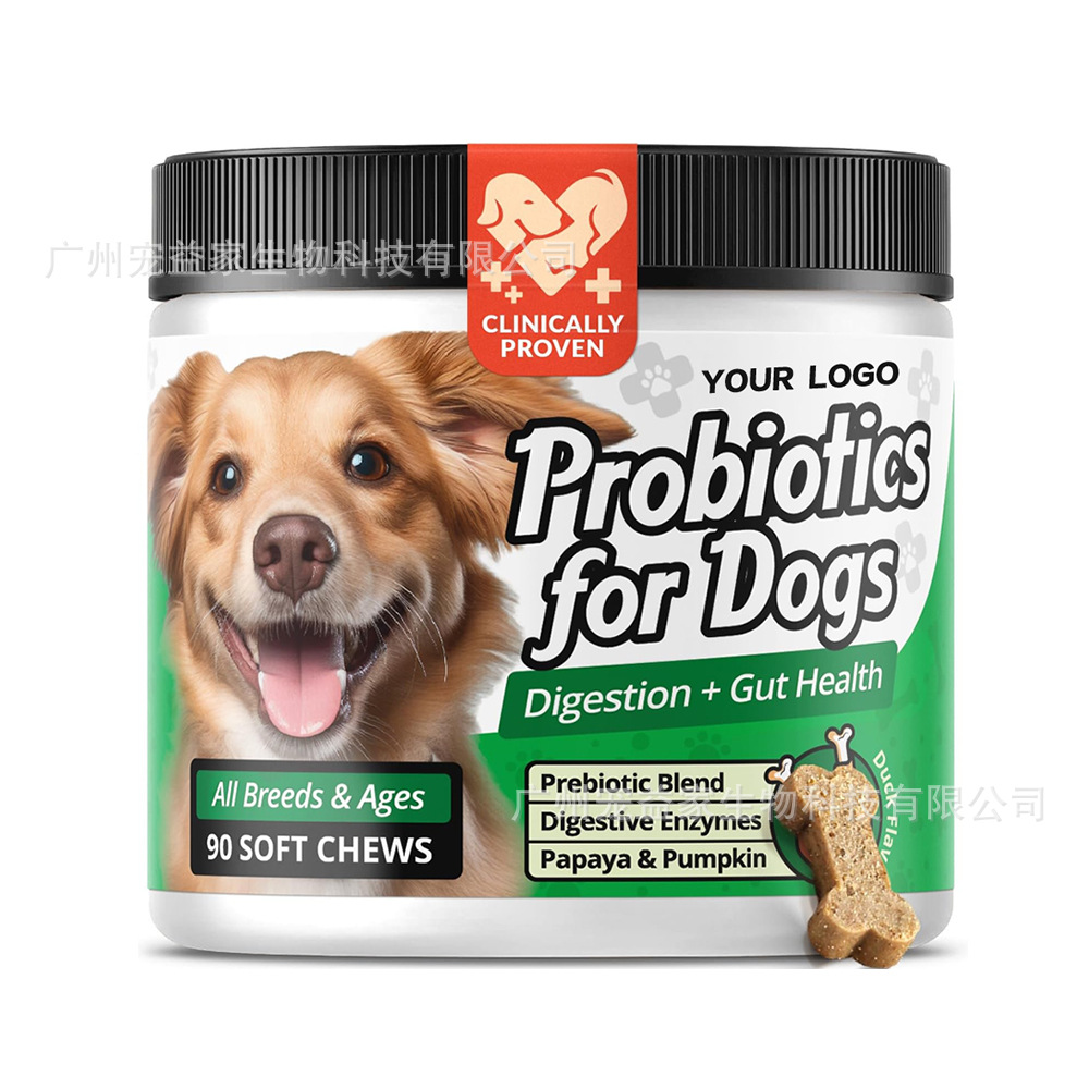 Cross-Border Hot-Selling Dog Probiotic Soft Chewable Granules Pet Nutritional Supplement Amazon Tk Hot Style Conditioning