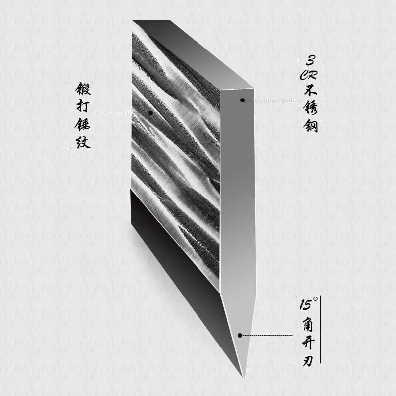 Kitchen Knife for Home Use, Sharp, No Sharpening Needed, Hand-Forged, Lightweight, Women's Slicing Knife for Cutting Vegetables, Meat, and Fruits, Dormitory Knife