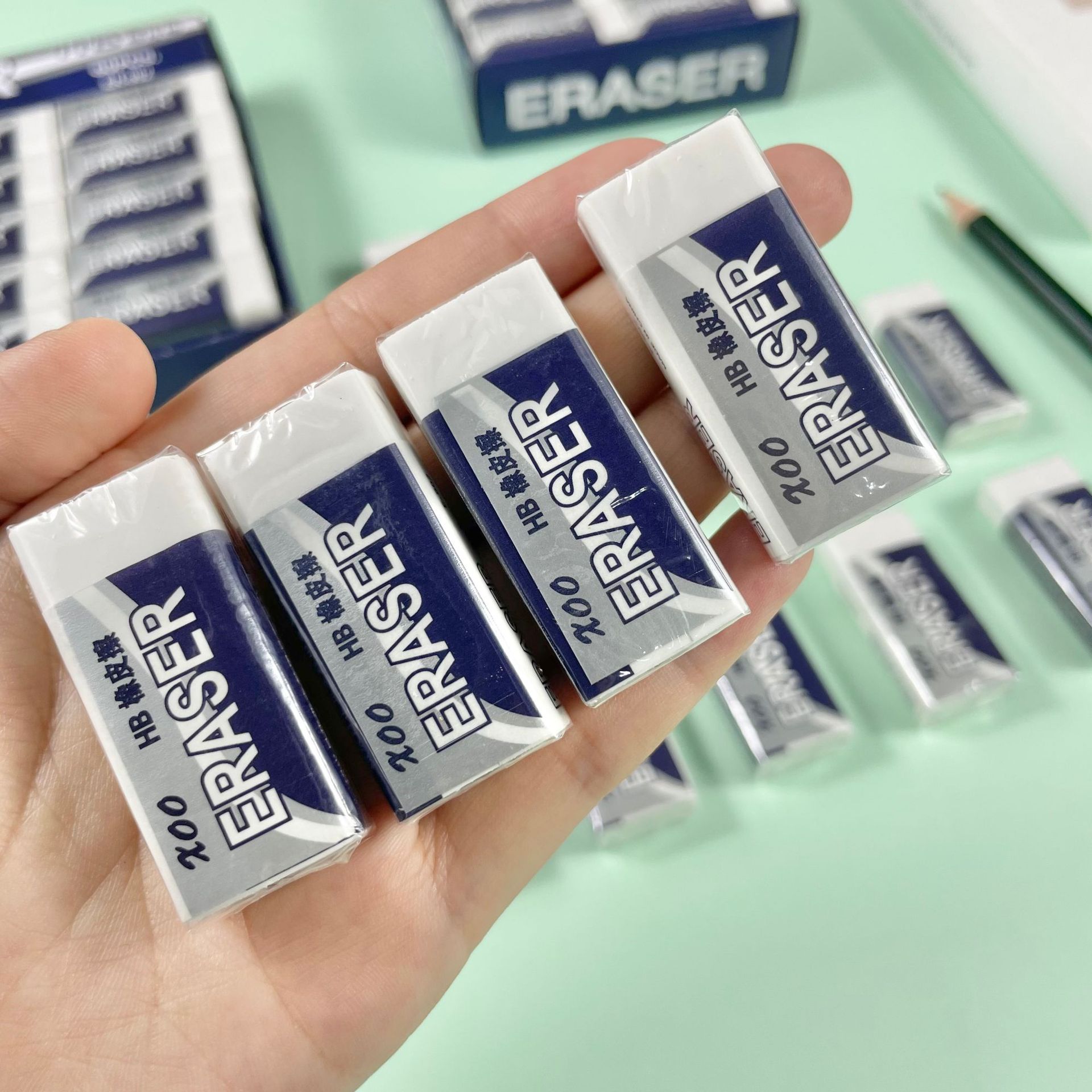 HB eraser for elementary school students pencil eraser stationery exam eraser high quality large eraser wholesale