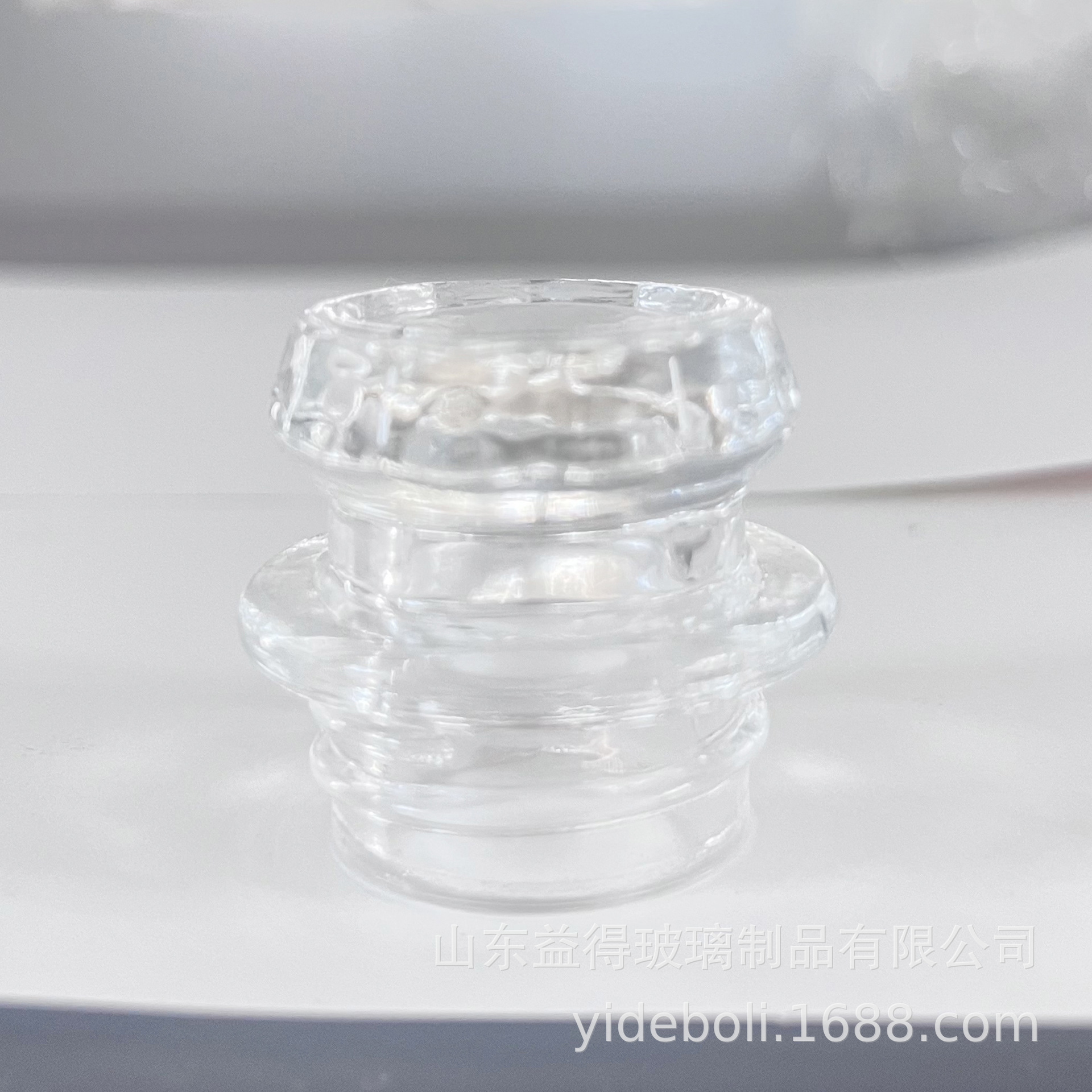 Factory wholesale transparent glass cover crystal cover kettle cover glass bottle cover coffee pot cover portable cover