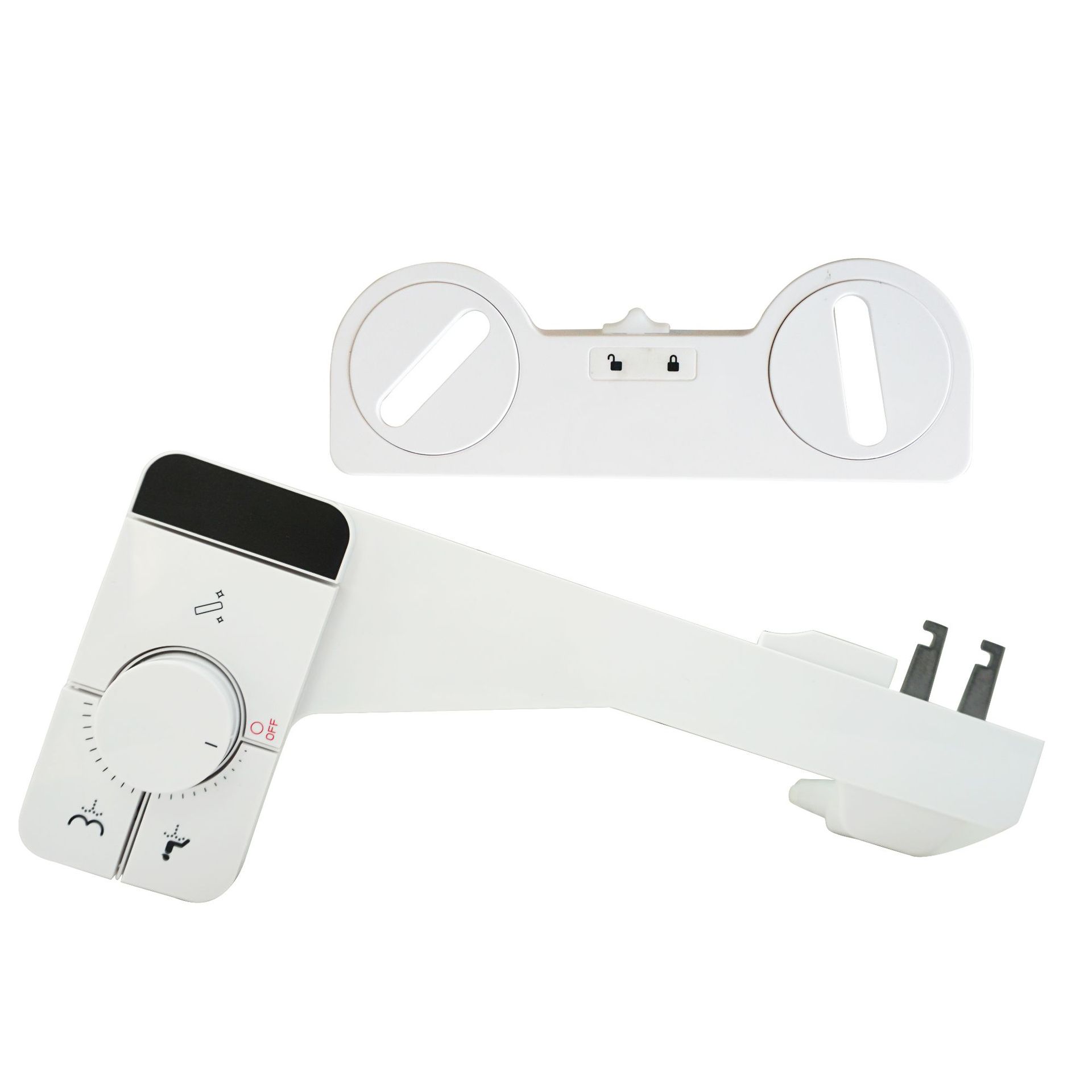 Foreign trade new customizable body cleaner without electricity simple installation ultra-thin hip washer intelligent washer