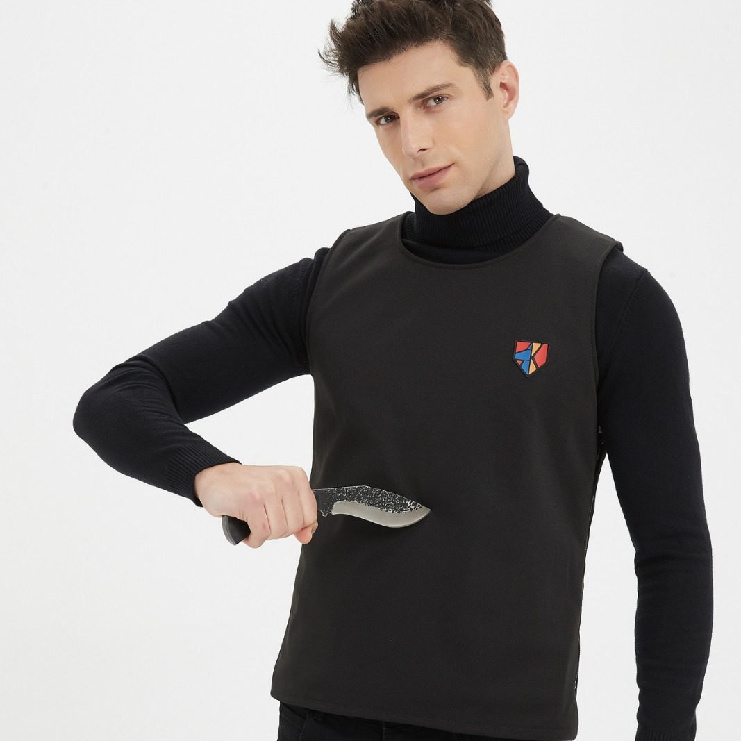 2mm Patented Nationwide Free Shipping Ultra-Thin Soft Anti-Stab Vest Anti-Riot Anti-Cut Anti-Cut Clothing Self-Defense Bodyguard Clothing